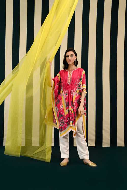 GULMOHAR RASIKA KAFTAN SET