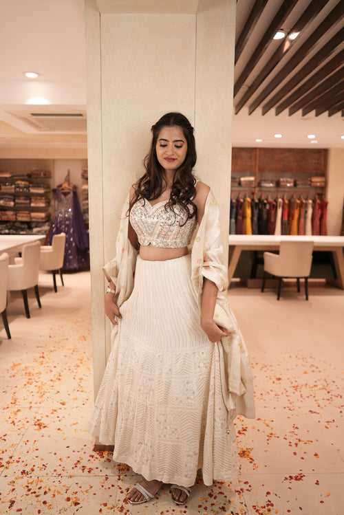 Off-White lehenga