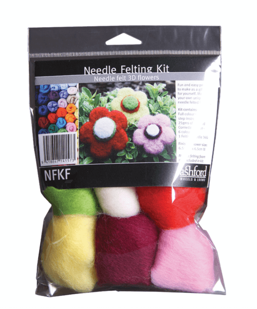 Needle felting Kit - Flowers