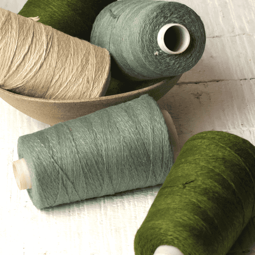 Cotton thick & thin yarn 10/2