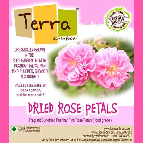 Terra-Dried Rose Petals