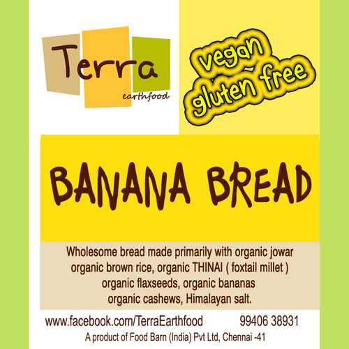 Terra-Banana Bread (GF, Vegan)
