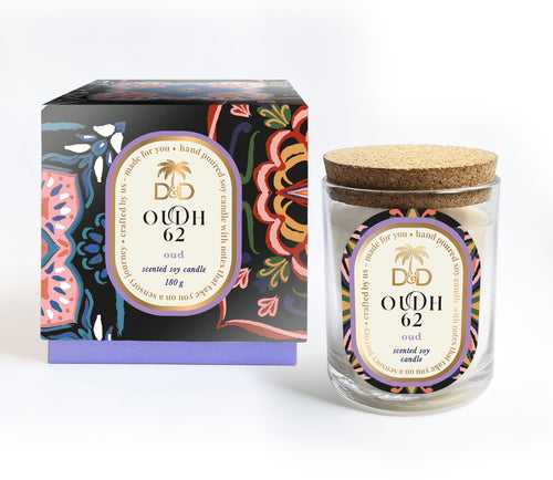 Oudh 62 Scented Soy Candle
