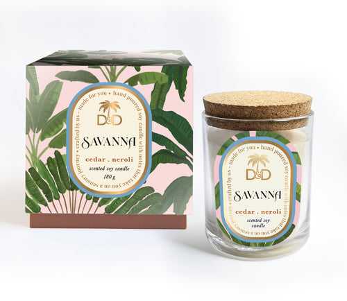 Savanna Scented Soy Candle