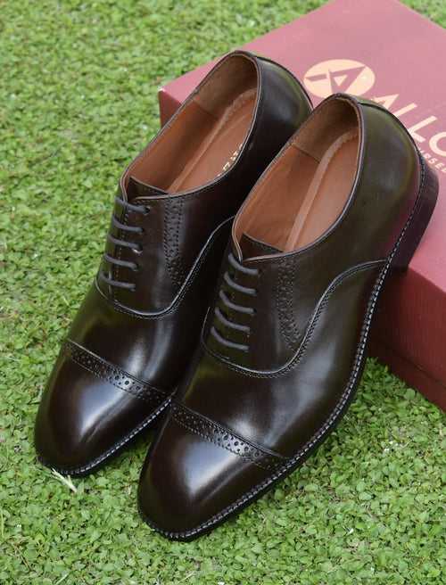 Robert Handmade Leather Brogue Shoes