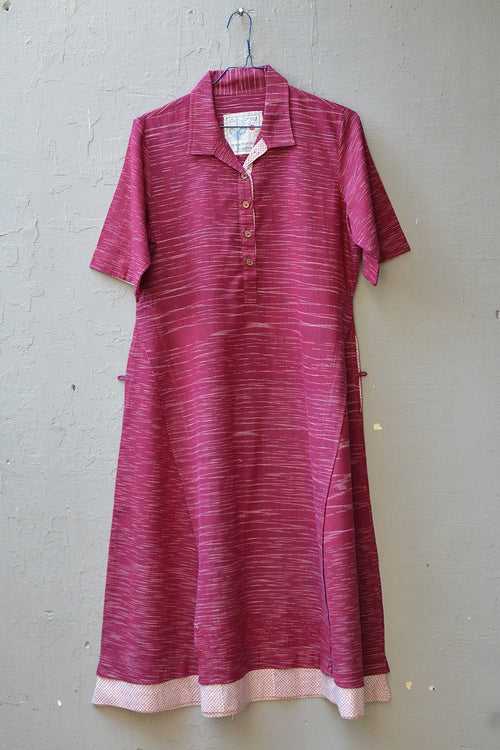 Space-Dyed Long Kurta in Size 'M'