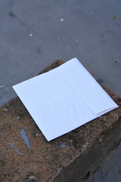 Deckle Edge Handmade Paper Envelopes - Square.