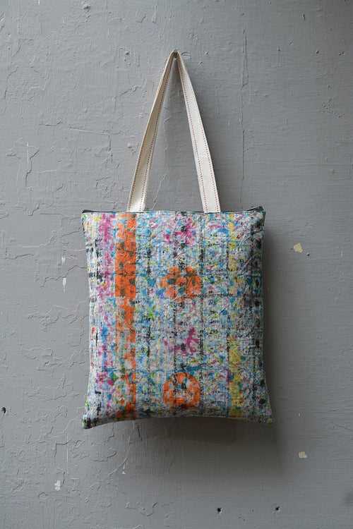 Upcycled Fabric Sling Bag.
