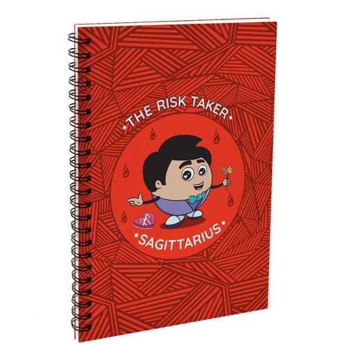 Sagittarius The Risk Taker Red Diary