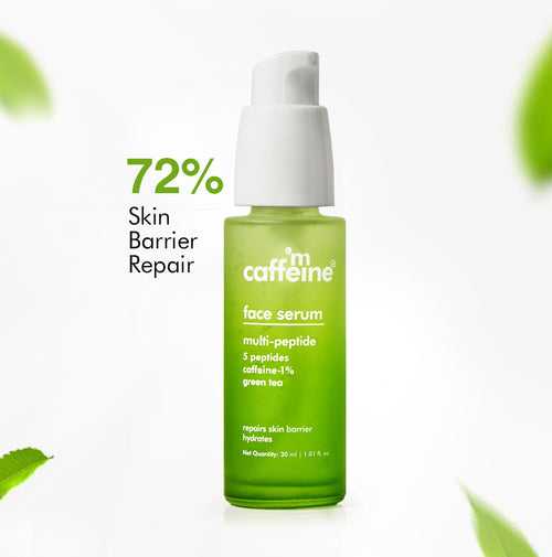 Green Tea & Multi-Peptide Face Serum - Skin Tightening with 5 Peptides - 30 ml