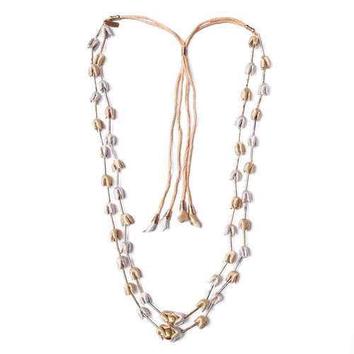 Gold Silver Mogra Pipe Mala