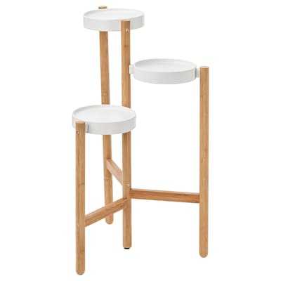 Casa De Amor Bamboo Plant Stand for 3 Plants