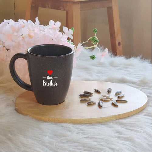 Customized Raksha Bandhan Coffee Husk Coffee Mug