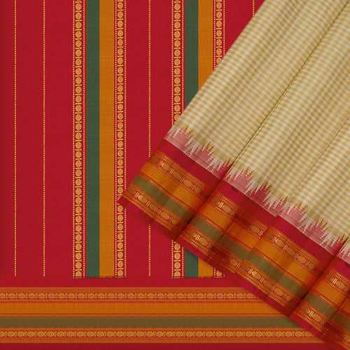 Kanakavalli Gadwal Silk/Cotton Sari 23-604-HS005-13363