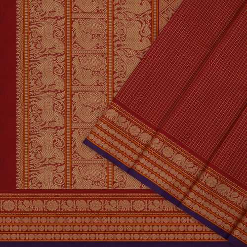 Kanakavalli Kanchi Cotton Sari 23-613-HS003-08572