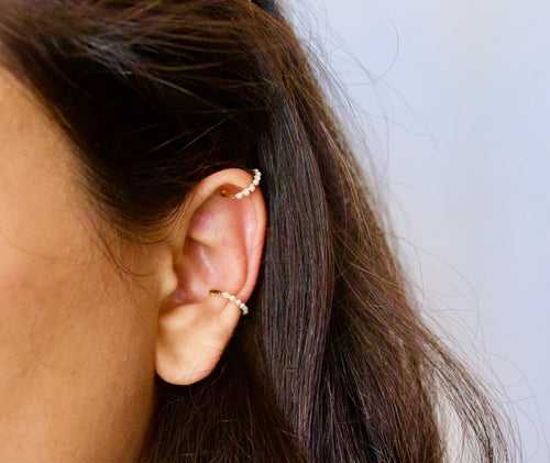 Pearl Ear Cuff (Set of 2)
