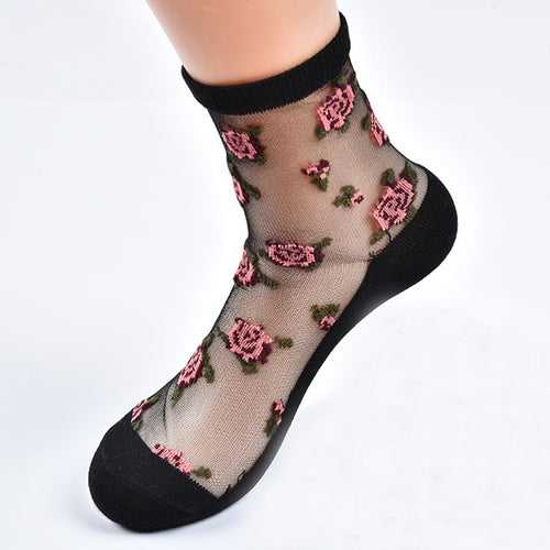 Beauty Blossoms Socks