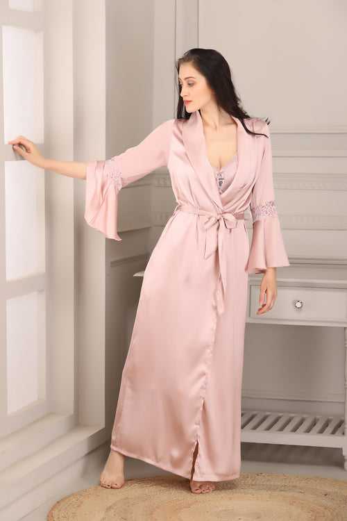 Easy-going & gorgeous nightgown set