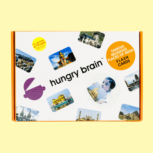 Hungry Brain Famous Religious Places Of India Flash Cards