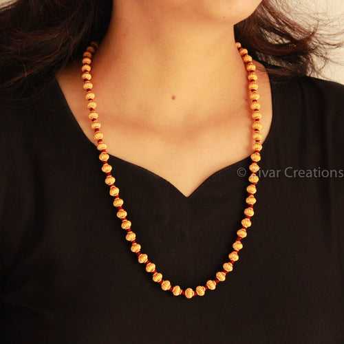 Single Line Jomale Coorg Wedding Jewelry Necklace