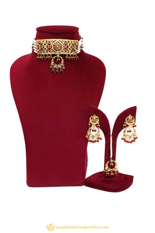 Necklace Set By Punjabi Traditional Jewellery