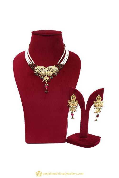 Necklace Set By Punjabi Traditional Jewellery