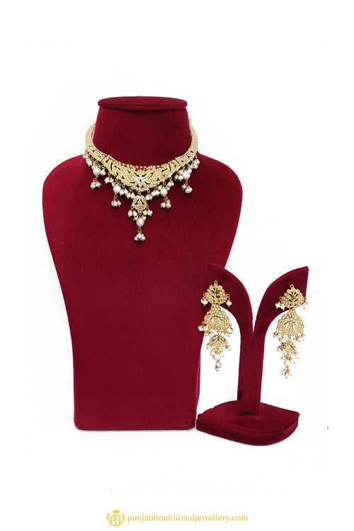 Necklace Set By Punjabi Traditional Jewellery