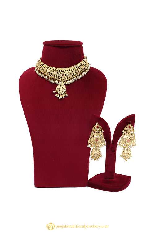 Necklace Set By Punjabi Traditional Jewellery