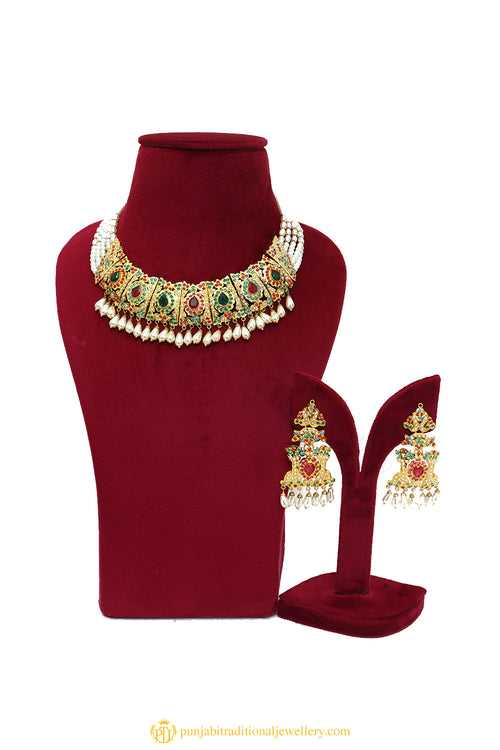 Necklace Set By Punjabi Traditional Jewellery