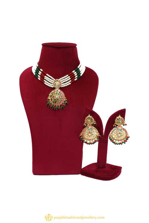 Necklace Set By Punjabi Traditional Jewellery