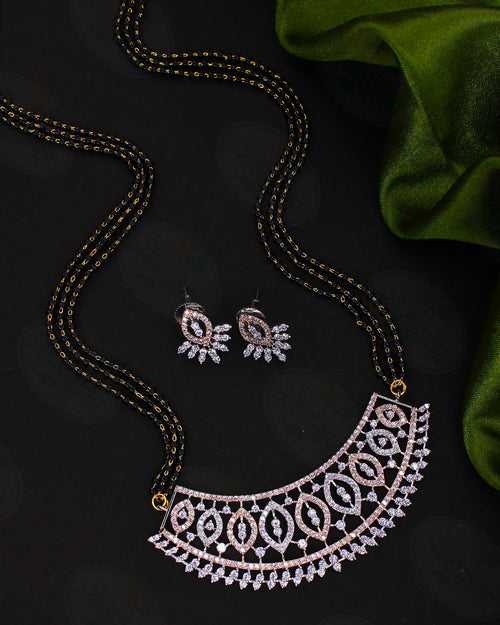 SHIMMERING TRENDY DIAMOND MANGALSUTRA