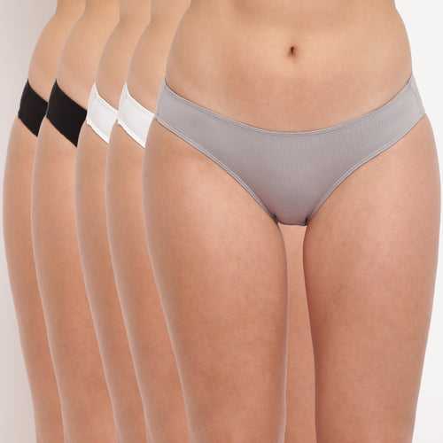 Grace Well Bikini Brief (Combo Pack of 5)