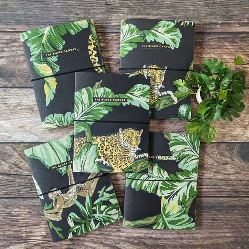 Jungle Book Black Notebooks - A5