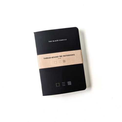 Black TBC Notebooks - A5 / Pack of 3 Bundle