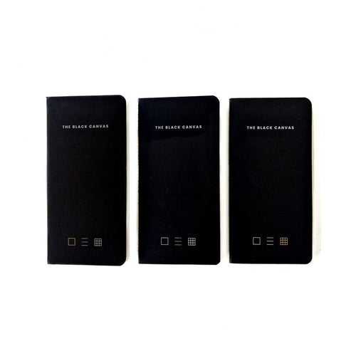 Black TBC Notebooks - Slim