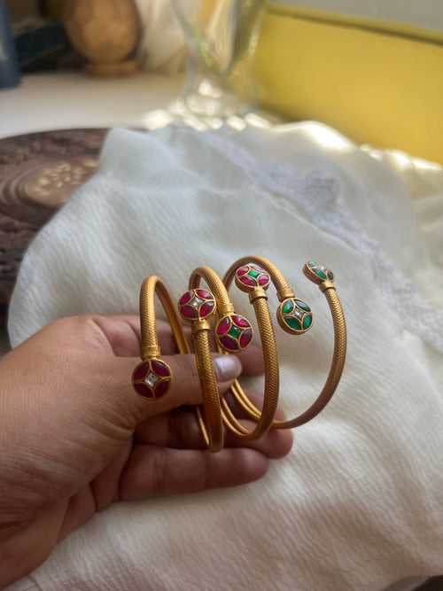 Kundan adjustable Kada E