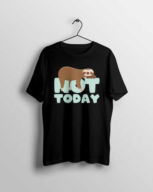 Not Today T-shirt by SmilingSkull