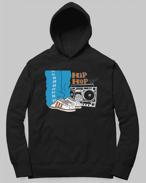 Hip Hop Hoodie by Satavisha