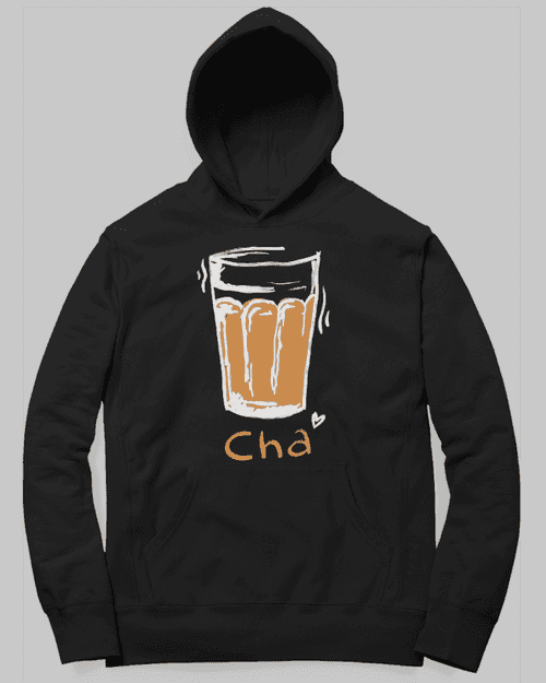 Cha Hoodie by Satavisha