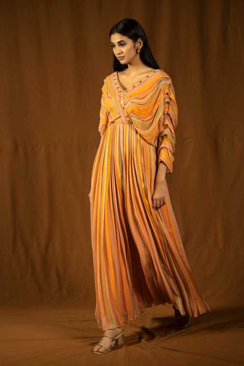 Zaina Dress Tangerine