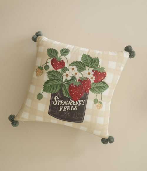 Cushion Cover | Strawberry Feels