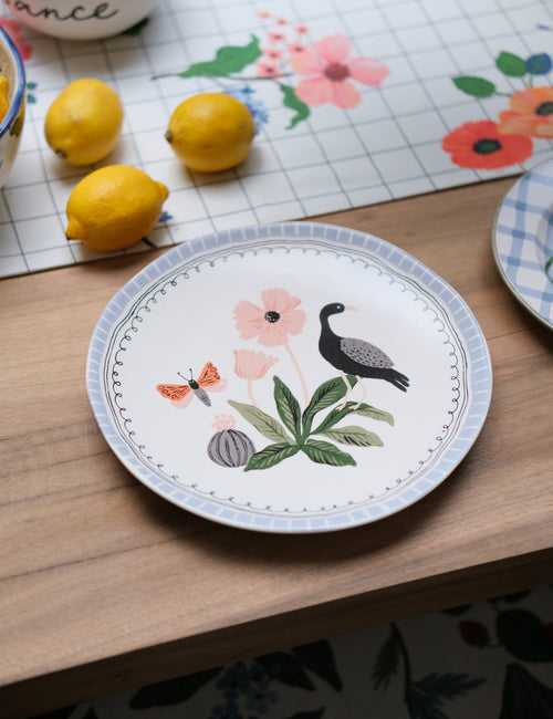 Poppy Quarter plate