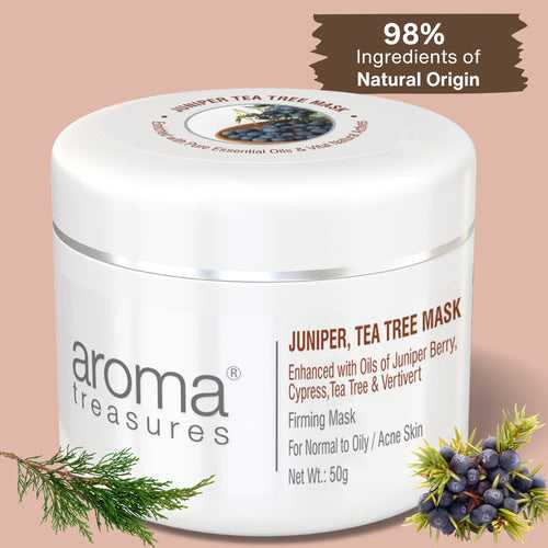 Aroma Treasures Juniper Tea Tree Mask (For Normal To Oily / Acne Skin) 50g
