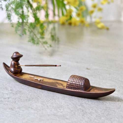 Boat Incense Stick Stand