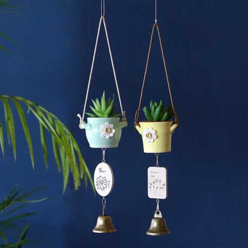 Cute Hanging Pot Pair
