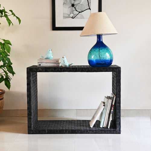 Black Wooden Console Table