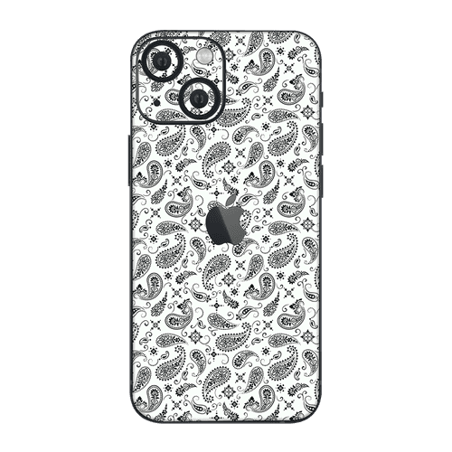 White Paisley Skins