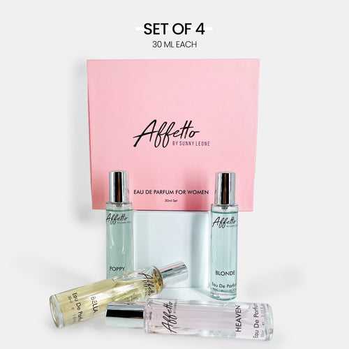 Gift Set of 4 EDP Perfumes - For Women