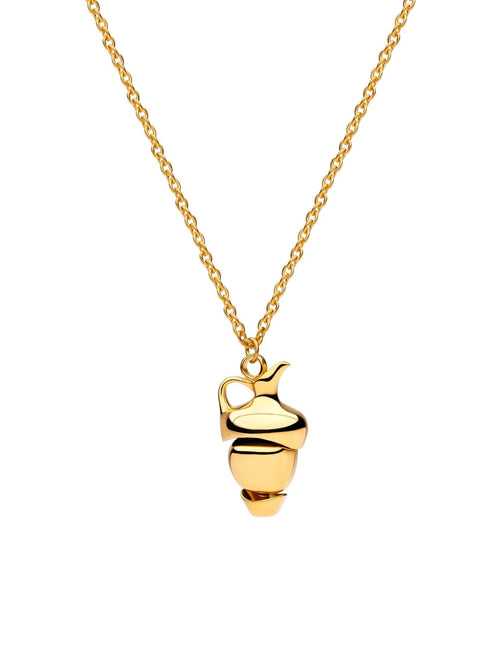 Golden Amphora Necklace