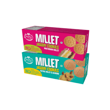 Pack of 2 - Foxtail, Multigrain Jaggery Cookies